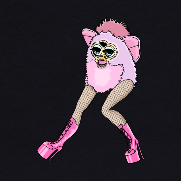 Furby Long Legs by Crashdolly